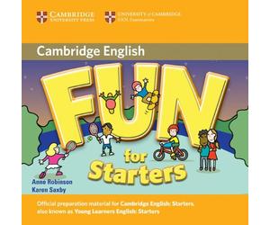 Fun for Starters Audio CD by Anne Robinson Karen Saxby(2010-03-08)