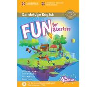 Fun for Starters. Student's Book with audio with online activities. 4th Edition