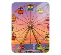 Fun Fruit Grande roue Cartoon LCD Display Food Kitchen Balance 5 kg/5 g Petite balance numérique avec 4 unités pour la fabrication de savons, la cuisine, les régimes (piles non incluses)