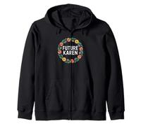 Fun Future Karen Sister Aunt Joke Meme Sweat à Capuche