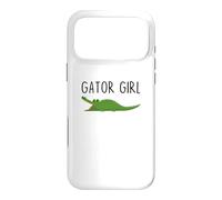 Fun Gator Girl Reptile Alligator Coque pour iPhone 17 Pro Max