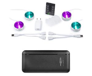 Fun Generation Fun Generation LED Puck ONE Set of 4 Bundle