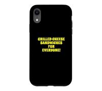 Fun Grilled Cheese Sandwiches for Everyone Food Lover Joke Coque pour iPhone XR