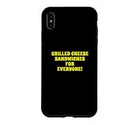 Fun Grilled Cheese Sandwiches for Everyone Food Lover Joke Coque pour iPhone XS Max
