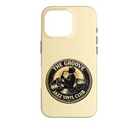 Fun Groove Jazz Vinyl Club Vintage Collecteur de disques de Musique Coque pour iPhone 16 Pro