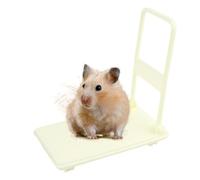 Fun Hamster Cage Accessories, Hamster Cart Toy, Small Animal Toys Hamster Toys, Photo Props Hamster Enrichment Toys, Small Cart Chinchilla Bed Pet Toys, Easy to Use, Portable for Play Rest