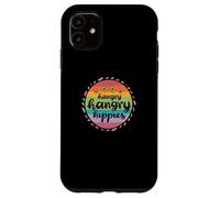 Fun Hangry Hangry Hippies Colorful Design Coque pour iPhone 11