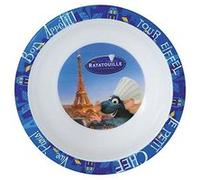 Fun house 005202 disney ratatouille bol micro-ondable pour enfant polypropylène bleu 16 x 16 x 4 cm Bleu G