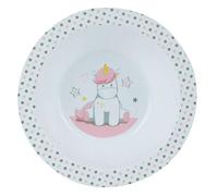 FUN HOUSE 005684 LICORNE Bol/Assiette creuse micro-ondable pour enfant