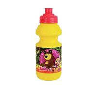 FUN HOUSE 005845 MASHA ET MICHKA Gourde sport pour enfant, Jaune