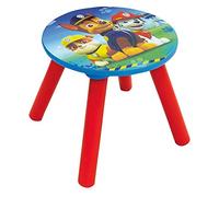 Fun House 712594 Pat Patrouille Tabouret pour Enfant Bois MDF Bleu 28 x 28 x 26,5 cm