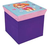 Fun House Pat Patrouille fille tabouret de rangement pour enfant