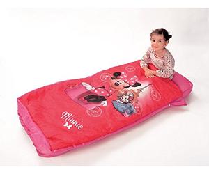 Fun House 712821MINNIE Lit Gonflable avec Duvet et Pompe Fournie, Rose