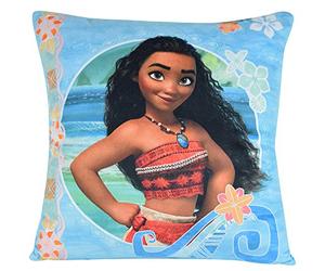 Fun House 712960 Disney Vaiana Coussin Carré pour Enfant Lamboa Imprime 35 x 35 x 15 cm