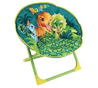 FUN HOUSE 713260 Jurassic World Dinosaure Siège Lune Pliable pour Enfant H.47 X L.54 X P.42 cm, Vert