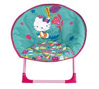 Fun House 713389 Hello Kitty Siège Lune Pliable pour Enfant H.47 X L.54 X P.42 cm