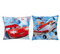 FUN HOUSE Disney Cars ET Plane - Lot de 2 Coussins