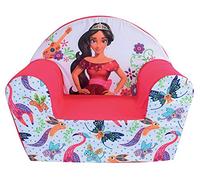 Fun House DISNEY ELENA D'AVALOR 712814 Fauteuil club enfant ORIGINE FRANCE GARANTIE, Housse Polyester/Mousse Polyether, 52 x 33 x 42 cm