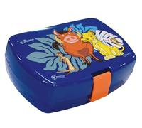 Fun House Boîte goûter Disney Le Roi Lion Simba, Timon & Pumbaa Bleu Réutilisable H5,2xL16,5xP11,5cm