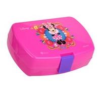 Fun House MINNIE BOITE GOUTER POUR ENFANT H.5,2 X L.16,5 X P.13,5 CM - VAISSELLE REUTILISABLE 6313
