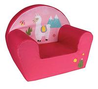 FUN HOUSE | Fauteuil Club Lama pour Enfants 12 Mois+ | Mousse Légère et Lavable | Dimensions 52 X 33 X 42 Cm | Licence Officielle | Origine France Garantie | Mobilier Bébé Garçon Fille