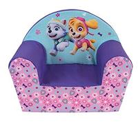 PAT PATROUILLE Fille fauteuil club en mousse pour enfant