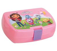 FUN HOUSE GABBY ET LA MAISON MAGIQUE BOITE GOUTER POUR ENFANT H.6,5 x L.17 x P.13,5 cm, Rose