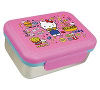 FUN HOUSE HELLO KITTY BOITE GOUTER INOX H.6,5 X L.17 X P.13,5 CM POUR ENFANT