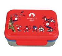 FUN HOUSE JEUX OLYMPIQUES PARIS 2024 - Boite goûter inox Rouge G