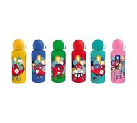 FUN HOUSE JEUX OLYMPIQUES PARIS 2024 GOURDE JO ALUMINIUM 500 ML Ø 6.5 X H.21CM - LIVRAISON ALEATOIRE : ROUGE, VERT, ROSE, BLEU, JAUNE OU TURQUOISE