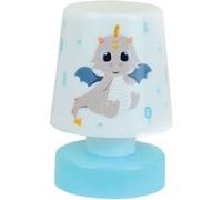 FUN HOUSE- LEON LE DRAGON - Veilleuse à poussoir 11.5 cm Bleu G