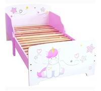 Fun House 713044 Licorne Lit pour Enfant, Blanc, à partir de 3 ans