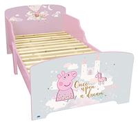Jemini Lit enfant Fun House Peppa Pig Dream avec sommier à lattes 140 x 70 cm