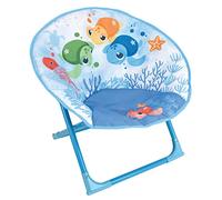 FUN HOUSE MA Petite Carapace Siege Lune Pliable Tortues Aquatiques pour Enfant H.47 X L.54 X P.42 CM