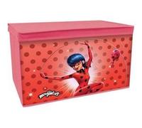 FUN HOUSE Miraculous Coffre a jouets Pliable 55 5 34 5 34 cm Pour enfant Rouge G