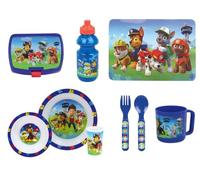 FUN HOUSE PAT'PATROUILLE LOT VAISSELLE REPAS COMPLET 8 PIECES POUR ENFANT