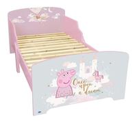 Jemini Lit enfant Fun House Peppa Pig Dream avec sommier à lattes 140 x 70 cm
