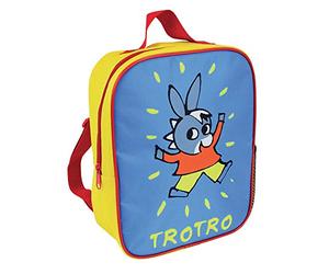 Fun House | Sac à Dos Isotherme Ane Trotro pour Enfant | Bleu Jaune | H27 x L21 x P10 cm | Licence Officielle | Sac Goûter École 5L | Sac Repas Enfant Isolé | Marque Française | Idée Cadeau