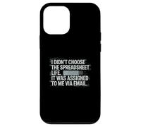 Fun I Didn't Choose the Spreadsheet Life Finance Accounting Coque pour iPhone 12 mini