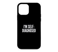 Fun I'm Self-Diagnosed Therapy Joke Coque pour iPhone 12 Mini