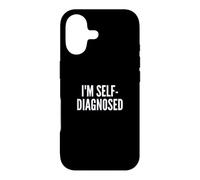 Fun I'm Self-Diagnosed Therapy Joke Coque pour iPhone 17