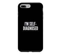 Fun I'm Self-Diagnosed Therapy Joke Coque pour iPhone 7 Plus/8 Plus