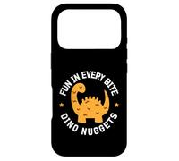Fun in Every Bite Dino Nuggets Chicken Nugget Dinosaur Coque pour iPhone 17 Pro