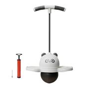 Fun Jump Board - Kids Pogos Stick | Jumping Trick Ball, Jumping Ball With, Panda Shape Colored Led Lights Ball, Kids Balance Board For Outdoor Activities Children Boys Girls