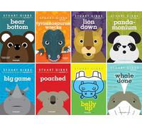Fun Jungle Series 1-8, Collection Set 8 Books, Belly Up, Poached, Big Game, Panda-Monium, Lion Down, Tyrannosaurus Wrecks, Bear Bottom, Whale Done, by Stuart Gibbs