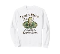 Fun Kerfuffle Chaos Humour Total Kerfuckup Frog Disturbance Sweatshirt