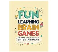 Fun Learning Brain Games: 56 Easy Word Find Puzzles with Answer Key (Ages 4-8)