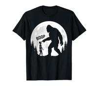 Fun Main Boop Nez Bigfoot Zombie Pleine Lune Silhouette T-Shirt