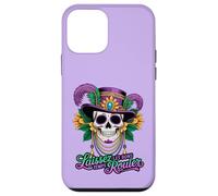Fun Mardi Sugar Skull Laissez Le Bon Temps Rouler Coque pour iPhone 12 Mini