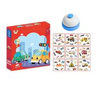 Fun Matching Cards, Educational Concentration Games with Colorful Design, 5x5 Inches Memory Cards with Durable Finish, Kids Desktop Game with Interactive Play, Card Game for Boys Girls Holiday Gather